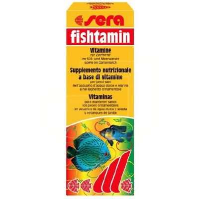 Sera Fishtamin Akvaryum Balıkları İçin Multivitamin Kompleksi 15 ml