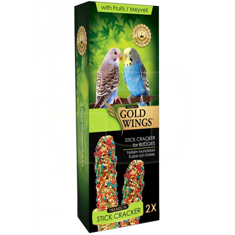 Gold Wings Premium Muhabbet Kuşu Meyveli Kraker 2 Adet&nbsp