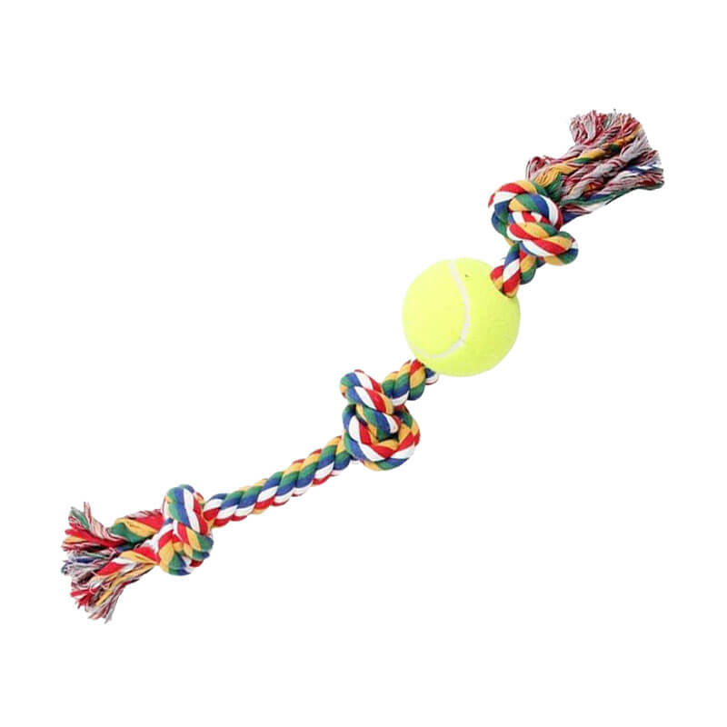 Pawise Tenis Toplu Diş İpi Büyük Köpek Oyuncağı 70 cm ZN8165
