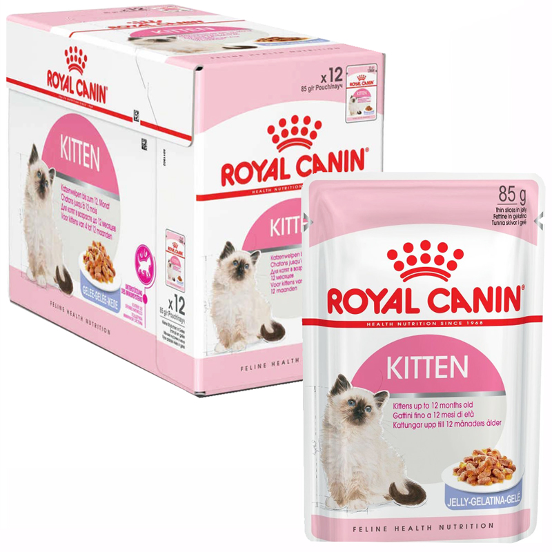 Royal Canin Jelly Kitten Yaş Yavru Kedi Maması 85 grx12 Adet