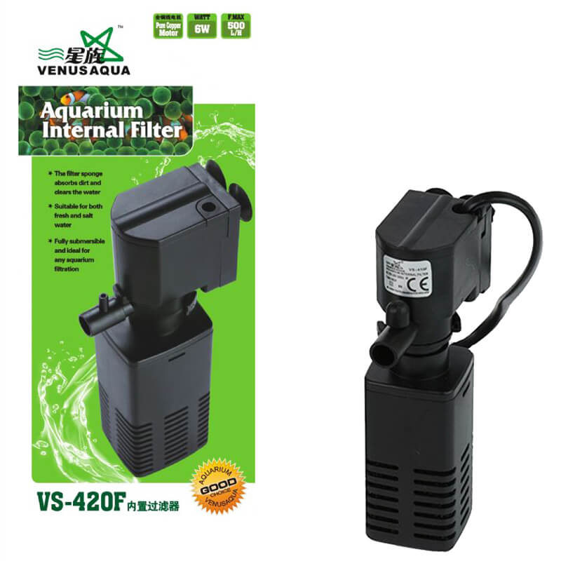 Venusaqua VS-420F Akvaryum İç Filtre 6 Watt ZN7433