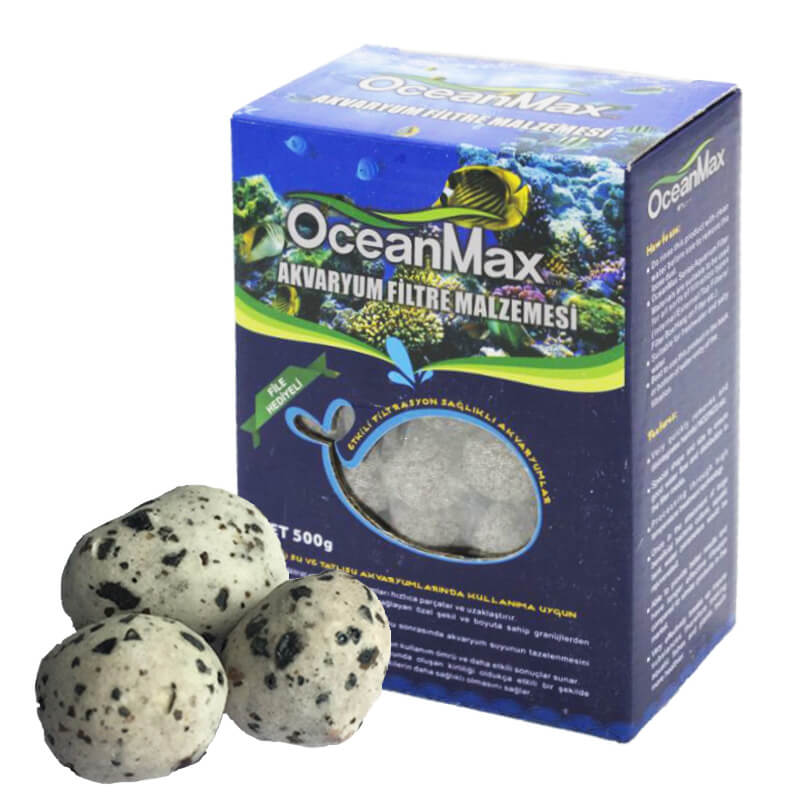 Ocean Max Active Bioball Akvaryum Filtre Malzemesi 20 mm 500 gr