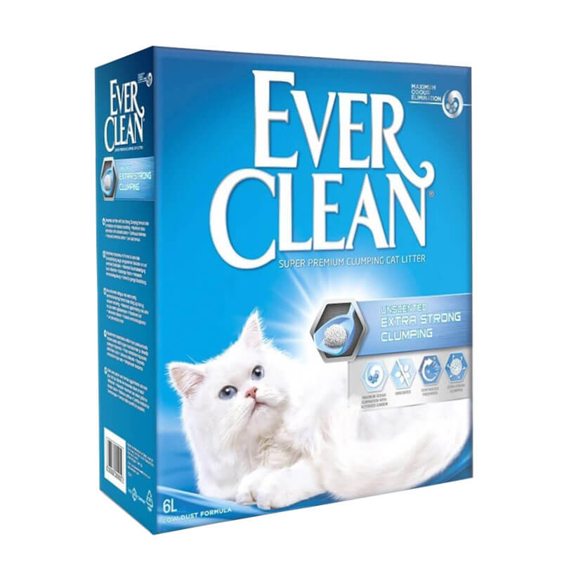 Ever Clean Extra Strong Kokusuz Topaklaşan Kedi Kumu 6 Litre | 208,20 TL