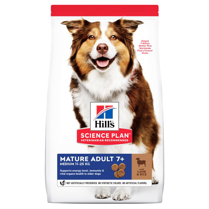 Hills Kuzulu Ve Pirinçli Orta Boy Irk Yaşlı Köpek Maması 2,5 Kg | 290,70 TL
