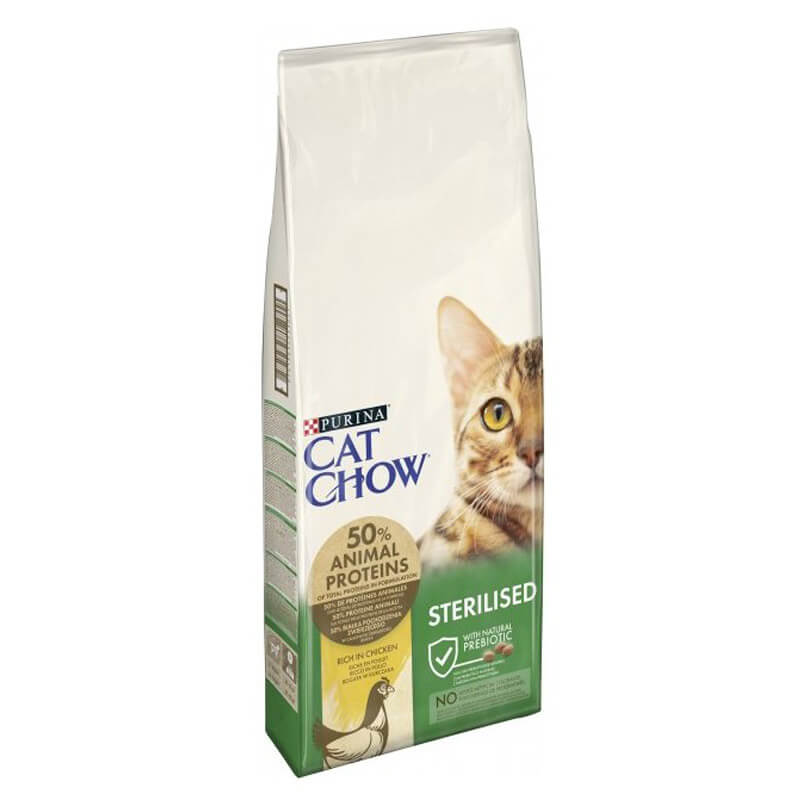 Purina Cat Chow Kısırlaştırılmış Kedi Maması Tavuklu 15 Kg | 2.071,96 TL