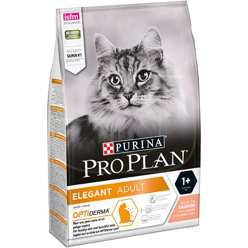 ProPlan Elegant Optiderma Hairball Control Somonlu Kedi Maması 1,5 Kg | 171,96 TL