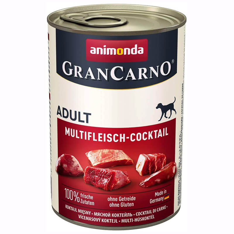 Animonda Gran Carno Karışık Etli Konserve Köpek Maması 400 gr | 42,59 TL