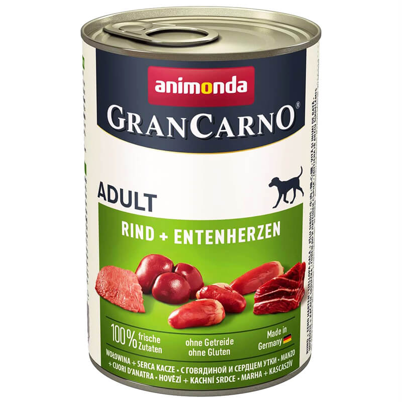 Animonda Gran Carno Hindili Ve Ördekli Konserve Köpek Maması 400 gr | 33,15 TL