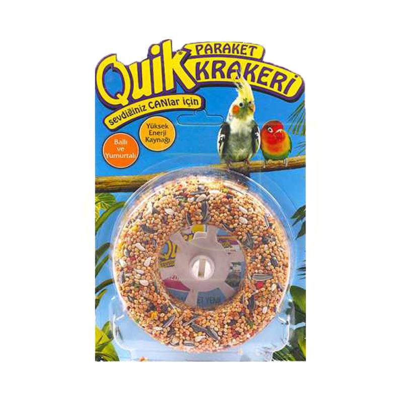 Quik Paraket Krakeri Ballı Ve Meyveli Simit Kraker 10 cm | 9,91 TL