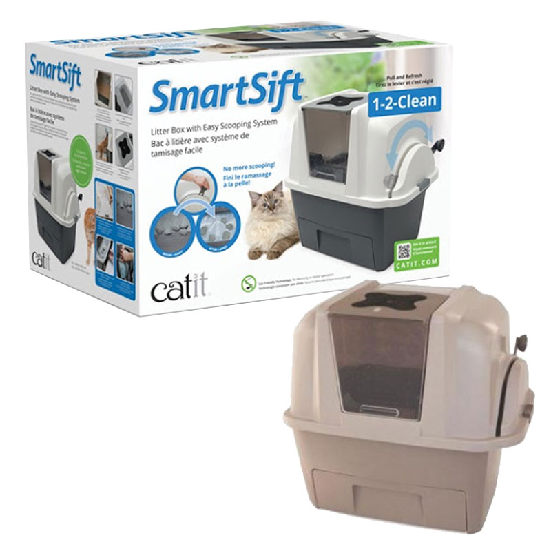 Catit SmartSift Otomatik Kedi Tuvaleti 66x48x63 cm | 3.857,59 TL