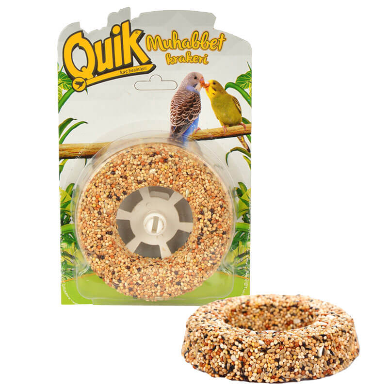 Quik Muhabbet Kuşu Krakeri Ballı Ve Yumurtalı Simit 120 gr | 9,62 TL