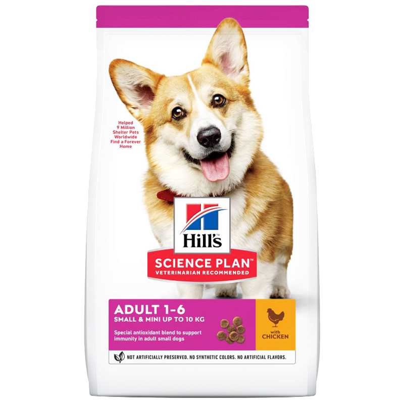 Hills Tavuklu Küçük Ve Mini Yetişkin Köpek Maması 1,5 Kg | 557,94 TL