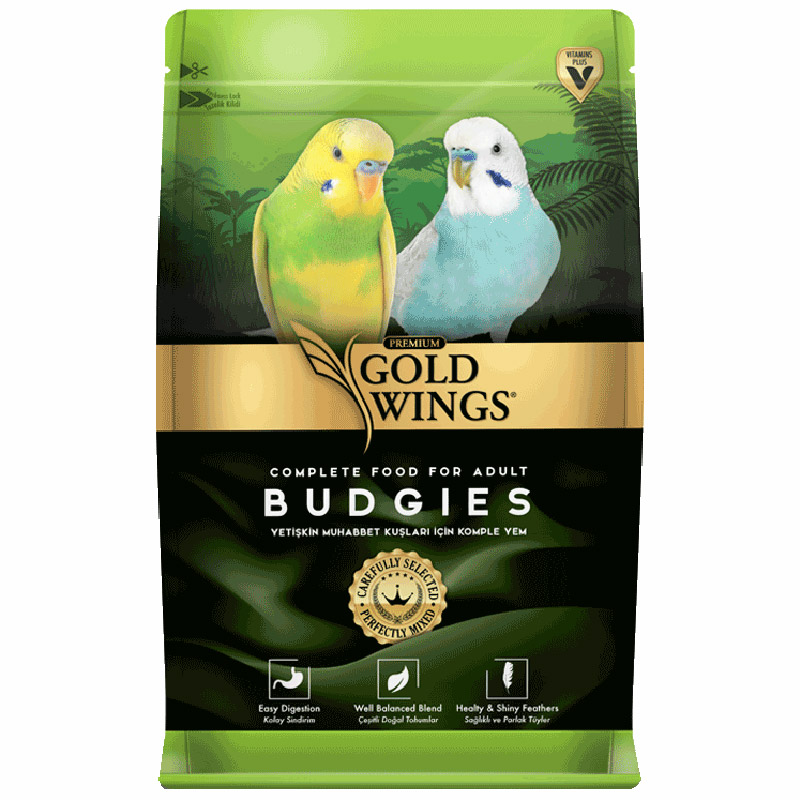 Gold Wings Premium Muhabbet Kuşu Yemi 1 Kg | 43,38 TL