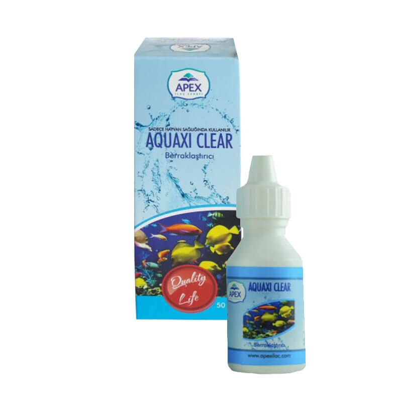 Apex Aquaxi Clear Akvaryum Su Berraklaştırıcı 50 ml | 9,72 TL