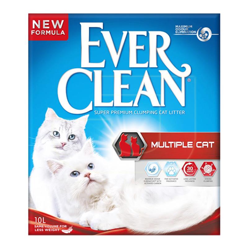 Ever Clean Multiple Cat Topaklaşan Kedi Kumu 10 Litre | 452,74 TL