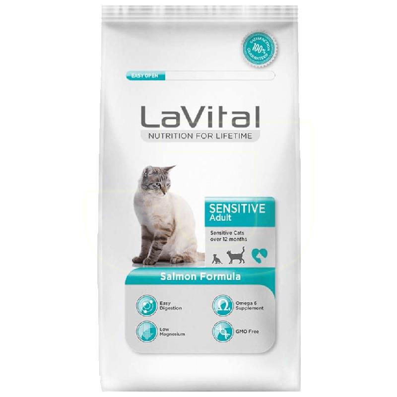 La Vital Sensitive Somon Balıklı Yetişkin Hassas Kedi Maması 12 Kg | 795,92 TL