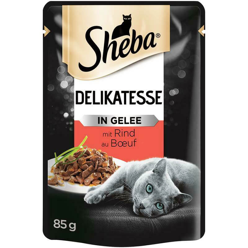 Sheba Sığır Etli Konserve Kedi Maması 85 gr | 9,95 TL