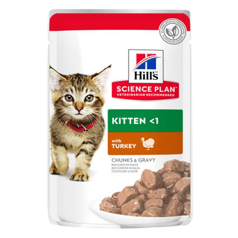Hills Kitten Hindili Yavru Konserve Kedi Maması 85 gr | 33,43 TL