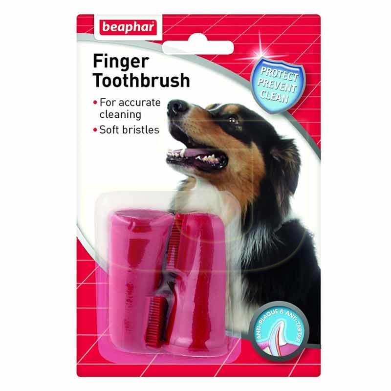 Beaphar Parmak Tipi Köpek Diş Fırçası 2 Adet | 49,33 TL