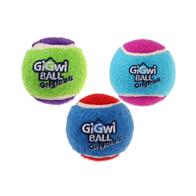 Gigwi Ball Sesli Tenis Topu Köpek Oyuncağı 4 cm 3 Adet | 128,91 TL
