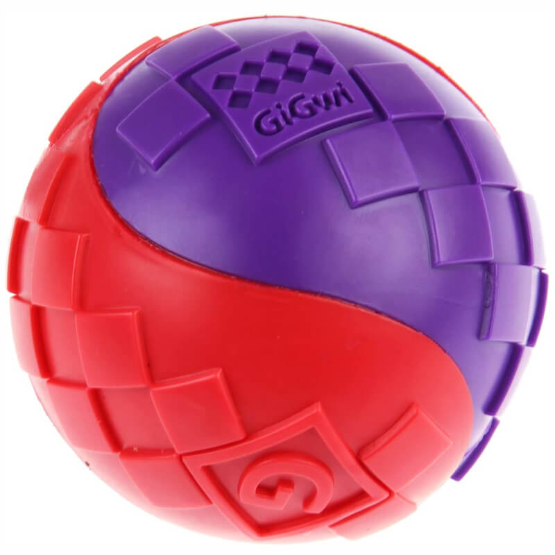 Gigwi Ball Sesli Kauçuk Kırmızı Top Köpek Oyuncağı 6 cm | 109,24 TL