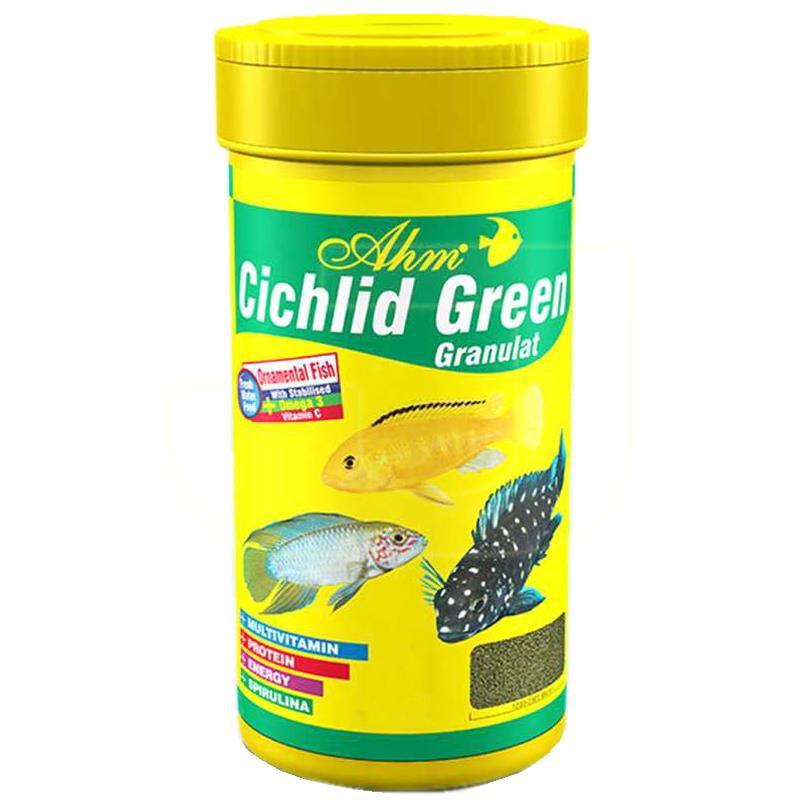 Ahm Cichlid Green Granulat Balık Yemi 250 ml | 33,58 TL
