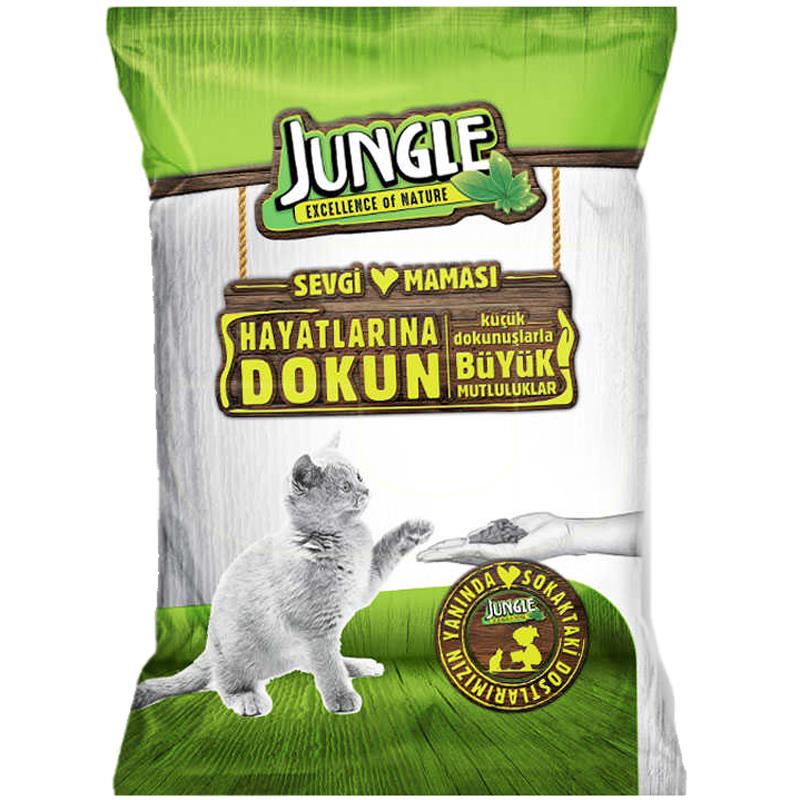 Jungle Tavuklu Ve Balıklı Yetişkin Kedi Maması 100 gr | 8,61 TL