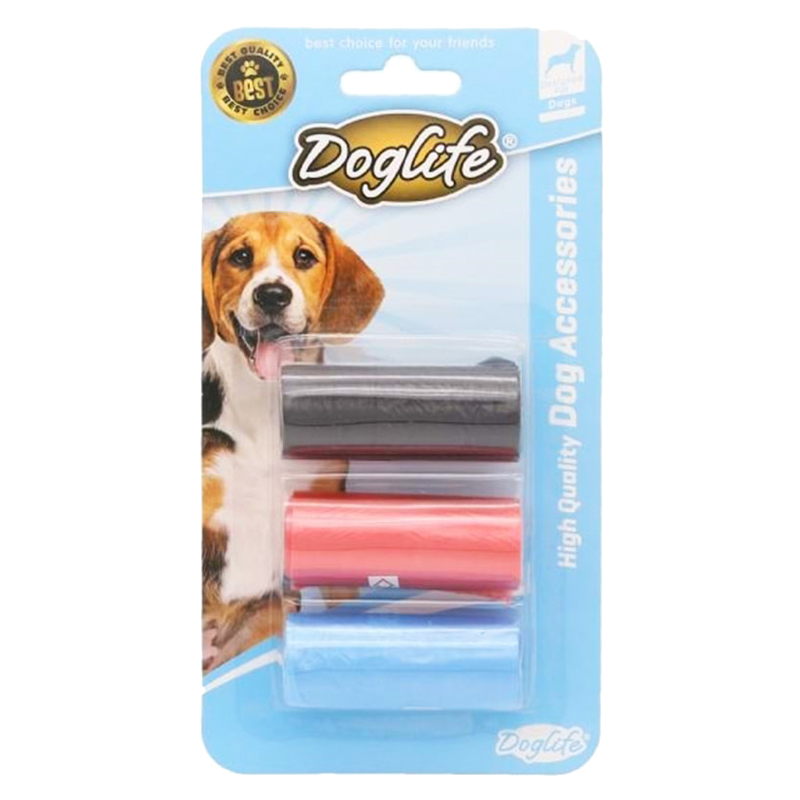 Doglife Köpek Dışkı Toplama Poşeti 3 lü Paket | 44,84 TL