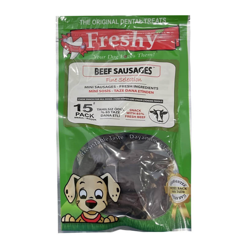 Freshy Mini Sausages Tahılsız Sosis Köpek Ödülü 100 gr 15 Adet | 67,26 TL