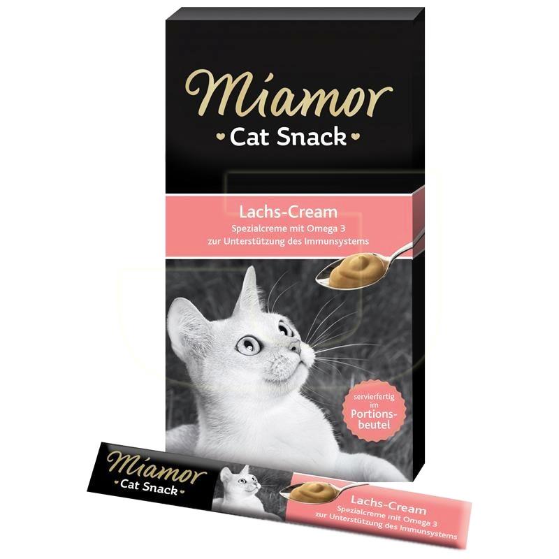 Miamor Cream Bağışıklık Destekleyen Somonlu Kedi Ödülü 15 grx6 Adet | 131,38 TL