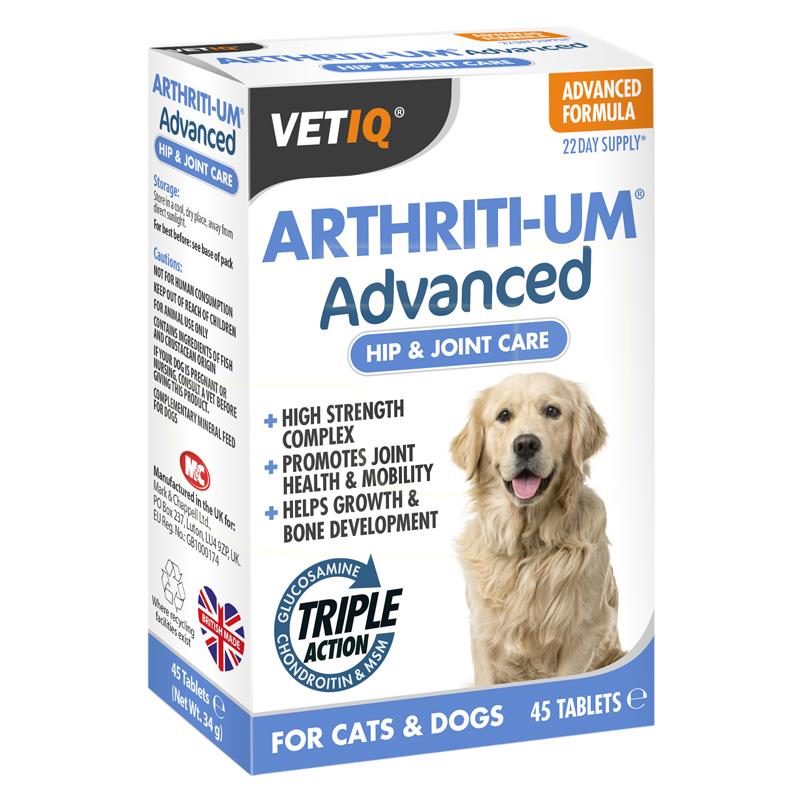 MC VetIQ Arthriti-Um Kedi Köpek Glukozamin Eklem Güçlendirici 45 Adet | 623,00 TL