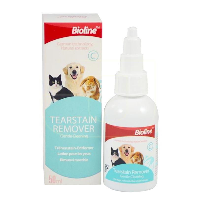 Bioline Kedi Köpek Kemirgen Gözyaşı Lekesi Çıkartıcı Solüsyon 50 ml | 84,19 TL