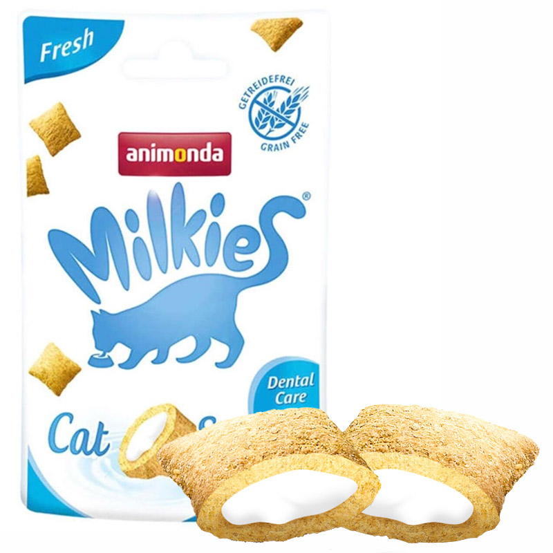 Animonda Milkies Dental Diş Sağlığı İçin Tahılsız Kedi Ödülü 30 gr | 28,57 TL