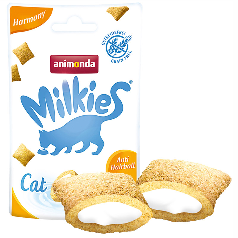 Animonda Milkies Tüy Yumağı Önleyen Tahılsız Kedi Ödülü 30 gr | 19,35 TL