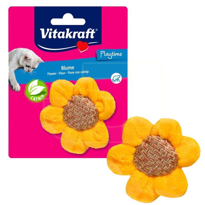 Vitakraft Catnipli Peluş Ayçiçeği Kedi Oyuncağı 7 cm | 55,13 TL