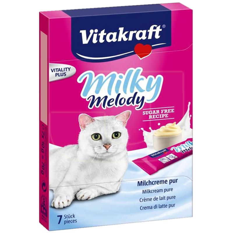 Vitakraft Milky Melody Saf Süt Kremalı Sıvı Kedi Ödülü 70 gr | 45,66 TL
