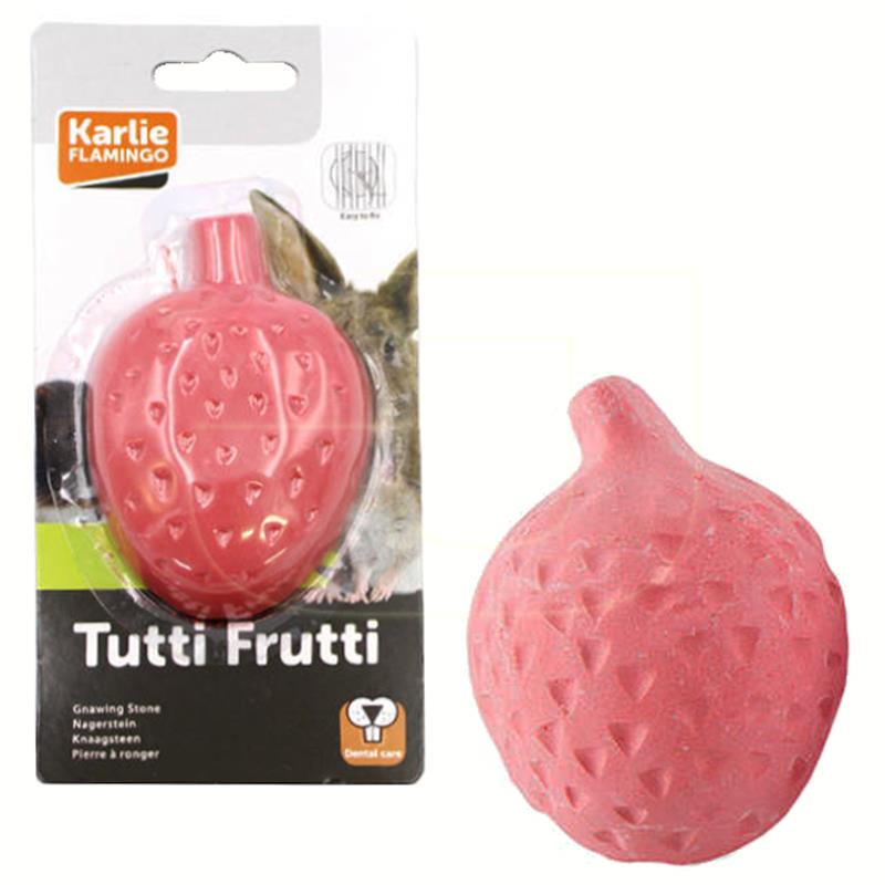 Karlie Tutti Frutti Kemirgenler İçin Çilek Kemirme Taşı 25 gr | 37,46 TL