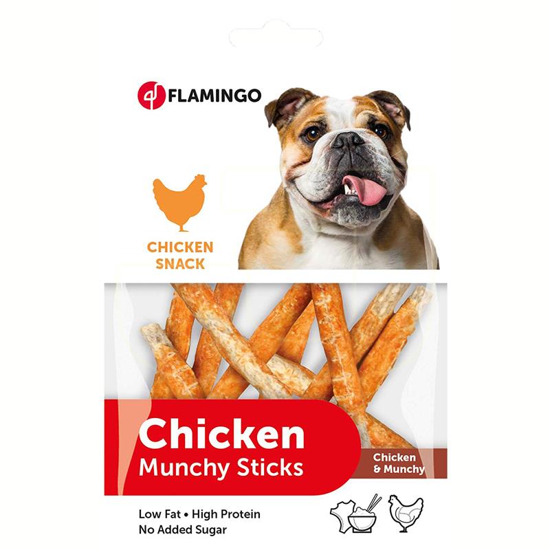 Flamingo Chicken Munchy Sticks Tavuklu Köpek Ödülü 80 gr | 59,93 TL
