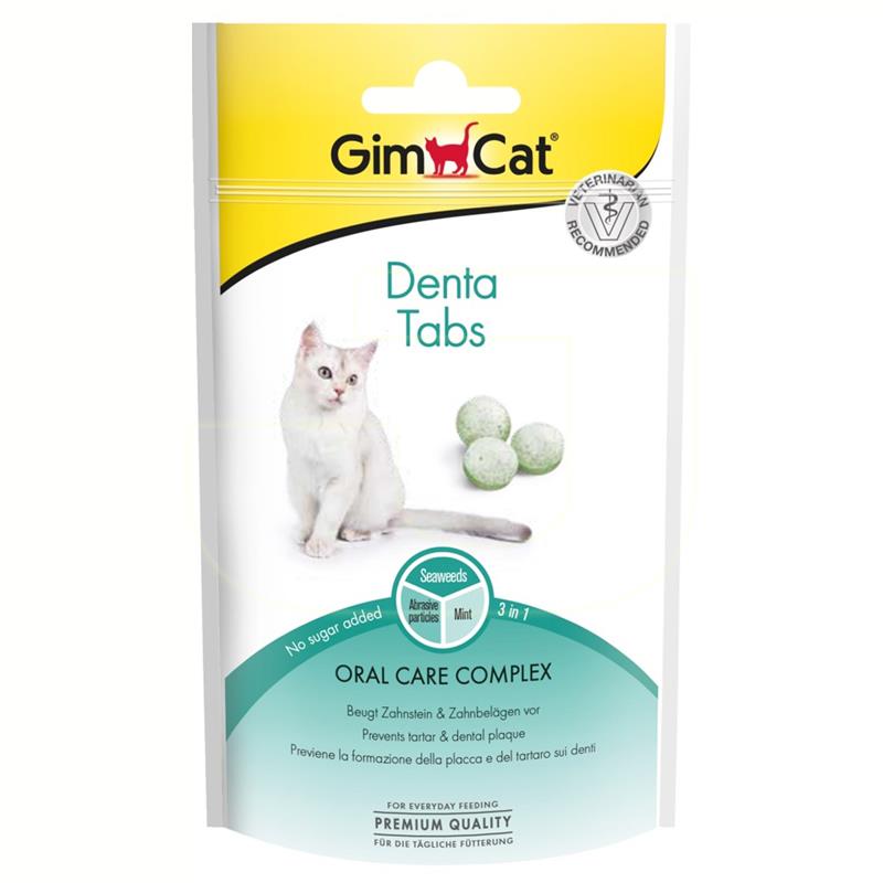Gimcat Denta Tabs Diş Sağlığını Destekleyen Kedi Ödülü 40 gr | 52,16 TL