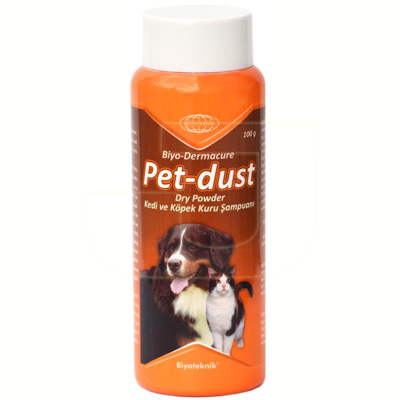 Pet Dust Köpek Ve Kedi İçin Kuru Şampuan 100 gr | 35,21 TL