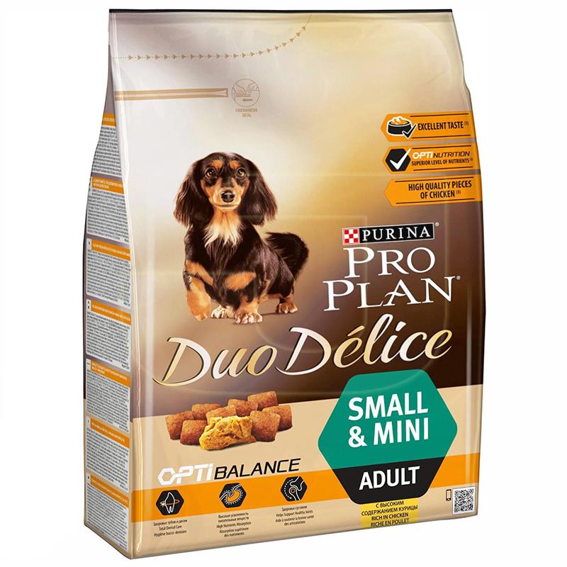 ProPlan Duo Delice Tavuk Etli Küçük Irk Yetişkin Köpek Maması 2,5 Kg | 317,10 TL