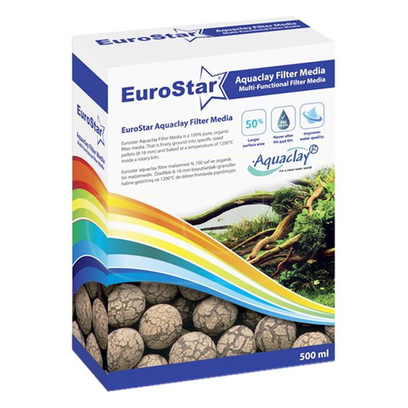 EuroStar Aquaclay Akvaryum Filtre Malzemesi 500 ml | 105,92 TL