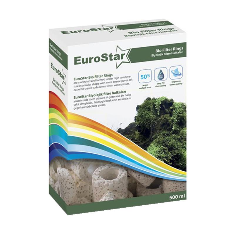 Eurostar Seramik Akvaryum Filtre Malzemesi Beyaz 500 ml | 32,73 TL