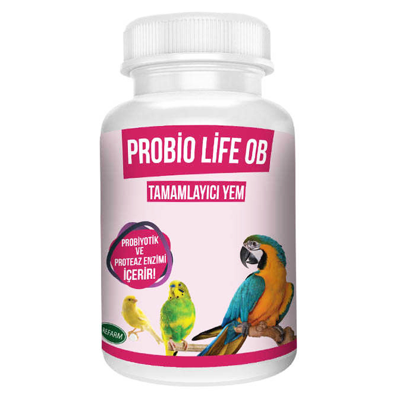 Probio Life OB Kuşlar İçin Sindirim Sistemi Düzenleyici 50 gr | 64,80 TL