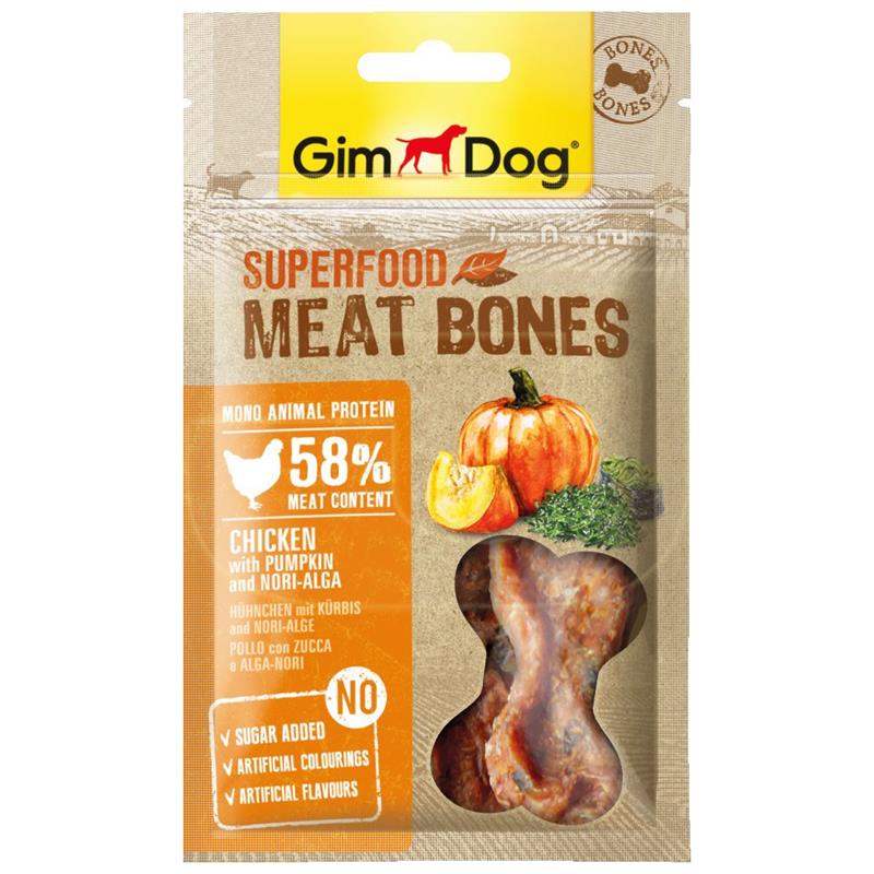 Gimdog Meatbones Kabaklı Nori Yosunlu Ve Tavuk Etli Köpek Ödülü 70 gr | 33,88 TL