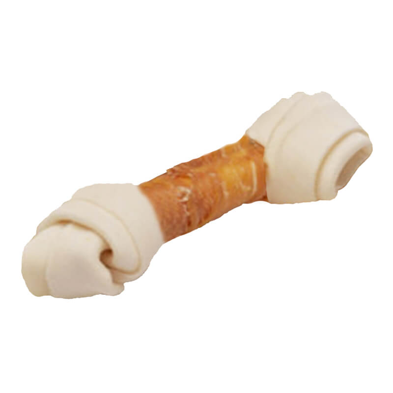 Mio Tavuk Eti Sargılı Düğümlü Sakız Köpek Kemiği 100 gr 25 cm | 59,50 TL