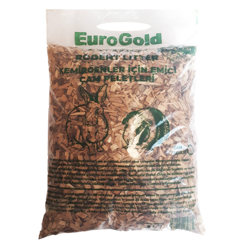 Eurogold Wild Kemirgen İçin Emici Çam Taban Malzemesi 5 Litre | 25,64 TL