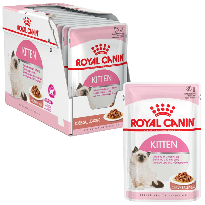 Royal Canin Gravy Kitten Yaş Yavru Kedi Maması 85 grx12 Adet | 128,00 TL
