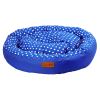 Dubex Tarte Köpek Kedi Yatağı Yuvarlak Mavi Medium | 323,16 TL