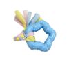 Eurodog Diş İpli Kauçuk Beşgen Yavru Köpek Oyuncağı Mavi 16 cm | 38,90 TL